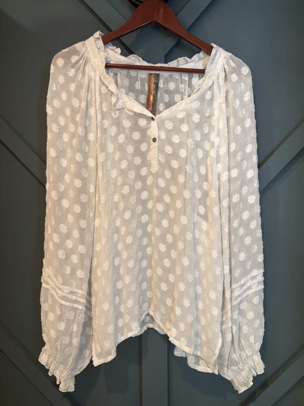 Aratta Silent Journey Maven Blouse NWT
